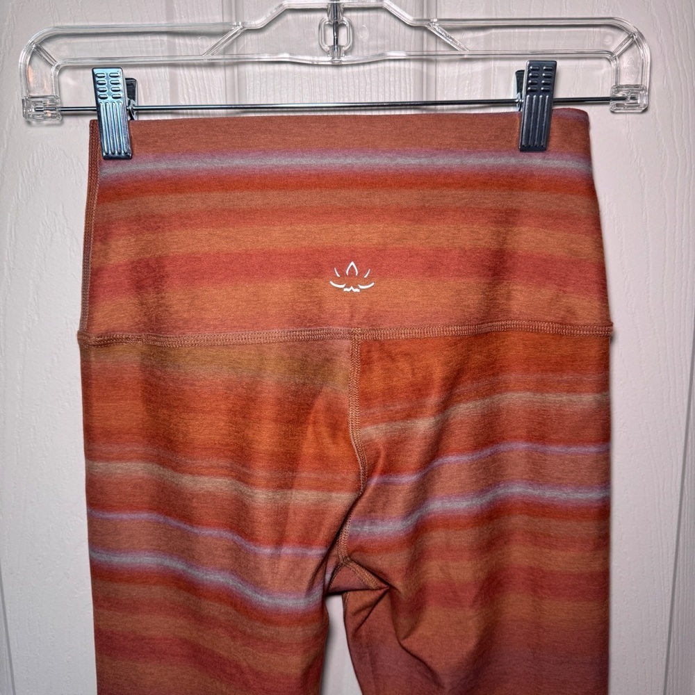 Beyond Yoga Soft Mark High Waisted Midi Legging - Ombre Stripe - Picture 8 of 11